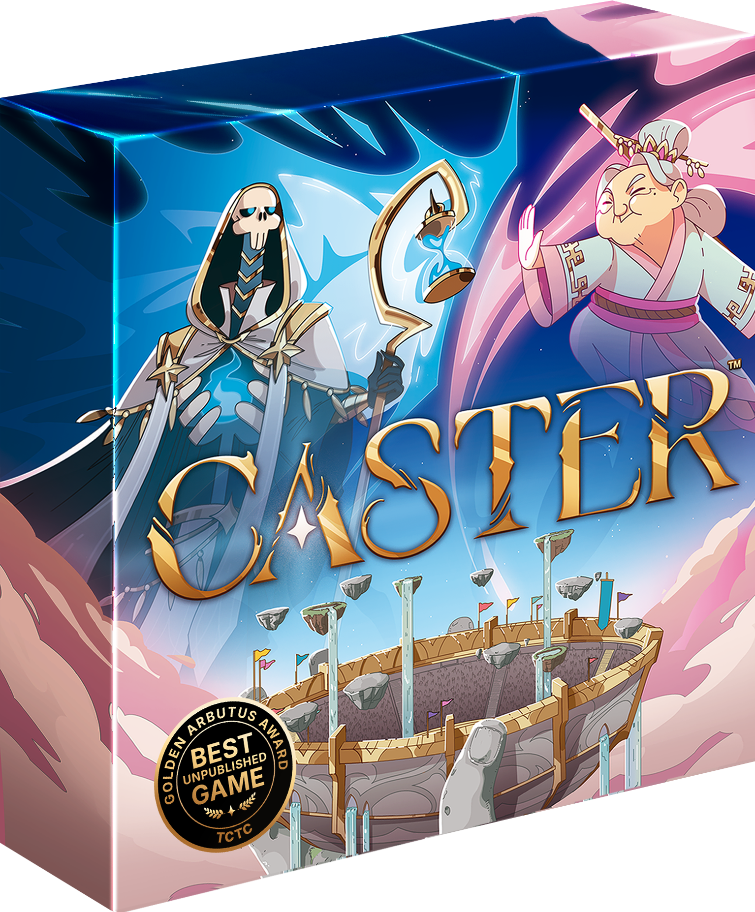 Caster Board Game Box